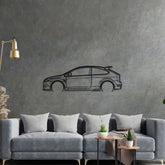 Focus RS (LV) Detailed Silhouette Metal Wall Art